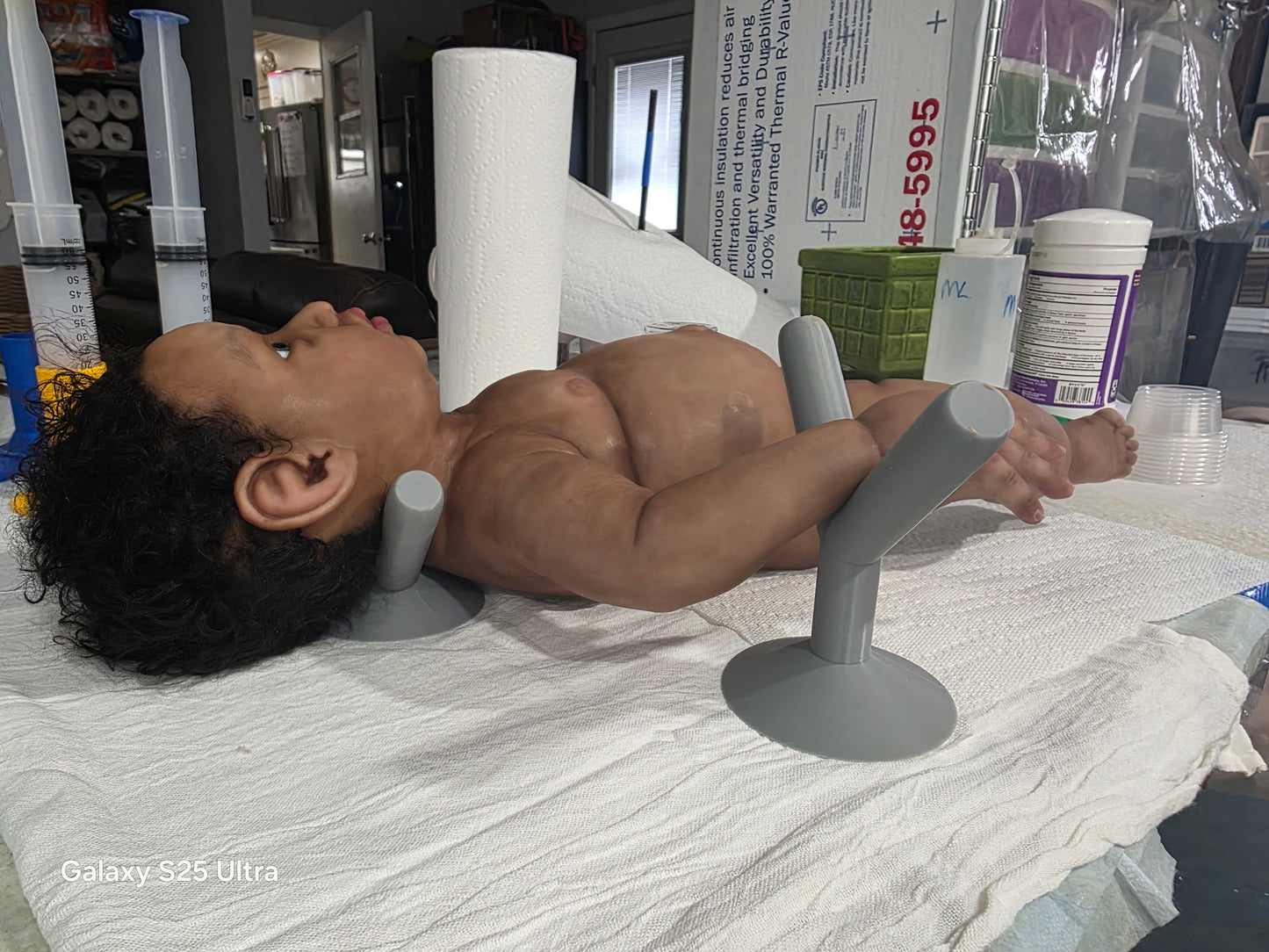 Painting Positioner for Silicone Dolls
