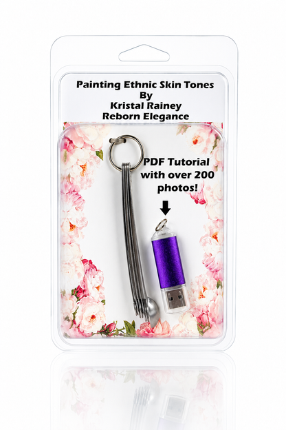Painting Ethnic Skin Tones – PDF Tutorial by Kristal Rainey