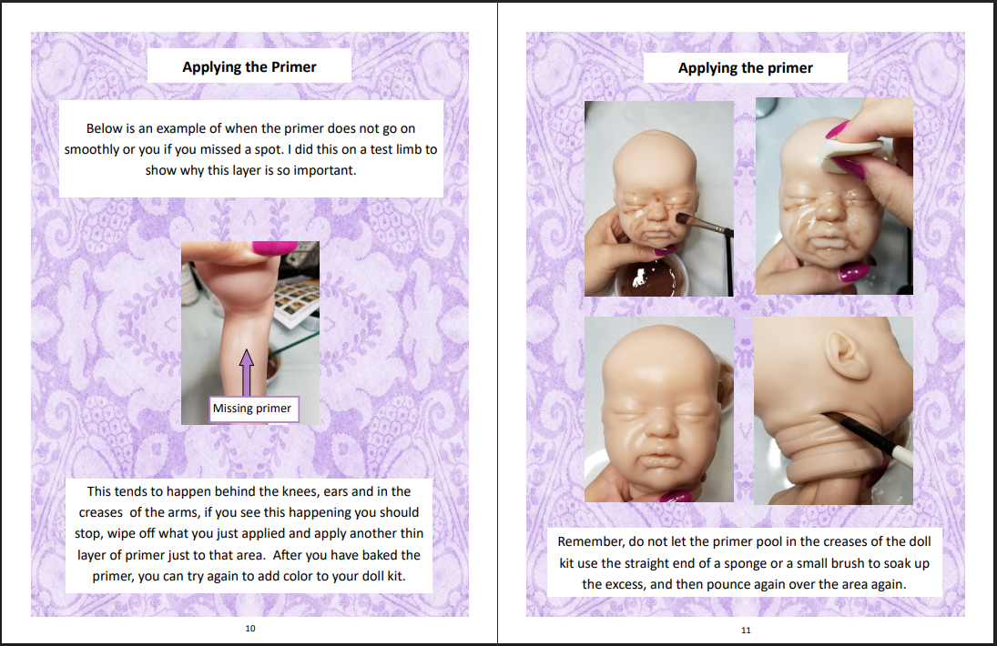 Painting Ethnic Skin Tones – PDF Tutorial by Kristal Rainey